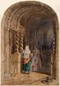 Two Women under an Archway
