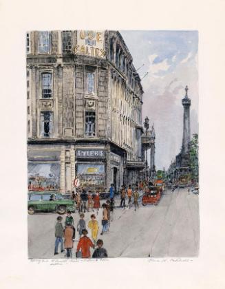 Nelson Pillar on O'Connell Street