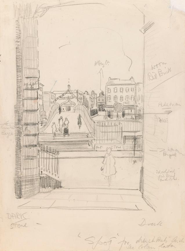 Merchant's Arch and the Halfpenny Bridge