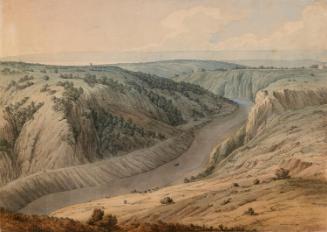 The River Avon, near Bristol, Somerset from Saint Vincent Rock