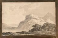 A Lake and Wooded Hills