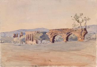 Le Pont du Gard, The Aqueduct near Nimes, South France