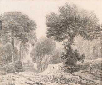 A Man on a Country Path