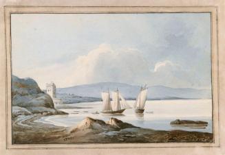 A View in County Wexford (?Saint Nicholas' Clonmines and Bannow Bay)