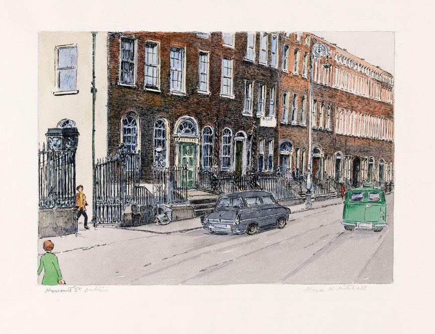 No. 40, Home of Architect John Hatch (d.1797) and Harcourt Street West