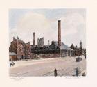 Smithfield Market, Smithfield with the Towers of Saint Michan's and Saint Michael's, High Street