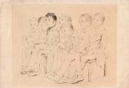 A Class of Converts (Mr Gloster, John and Dan Sullivan, Tom Connor, Tom Kennedy, Mr Jordan and an Old Man - Employed by the Readers' Branch of the Irish Society) [...]