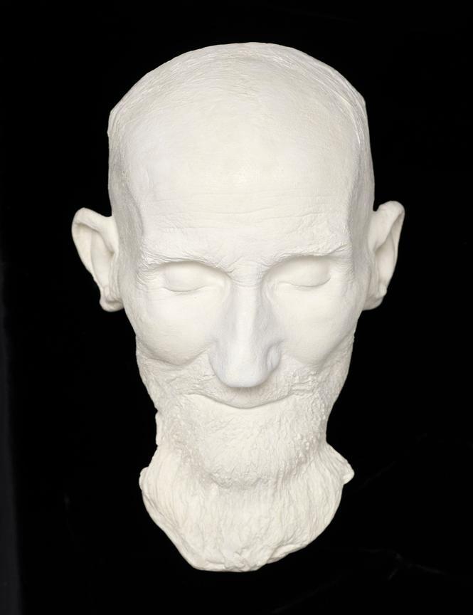 Cast of the Death Mask of George Bernard Shaw (1856-1950), Author, Playwright and Critic