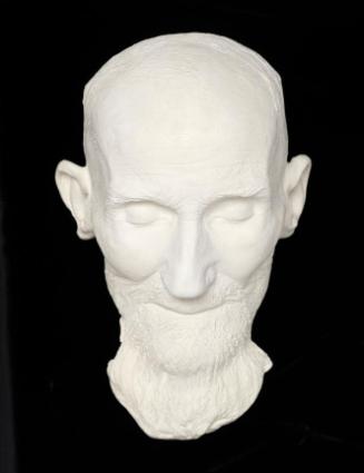 Cast of the Death Mask of George Bernard Shaw (1856-1950), Author, Playwright and Critic