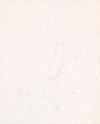 Saint Kevin's Bed above the Upper Lake, Glendalough, County Wicklow