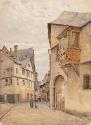 A Street in Limburg an der Lahn, Germany