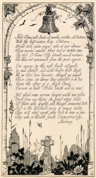 Frontispiece for 'Hermes', Vol XXX, No.3, 1924