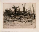 Shipbuilding at Viareggio, Tuscany