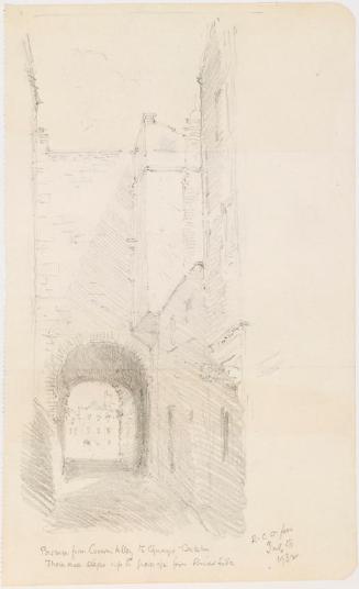 The Passage from Crown Alley to Merchant's Quay, Dublin