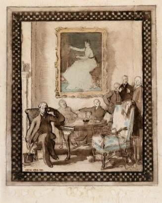 Study for 'Homage to Manet'