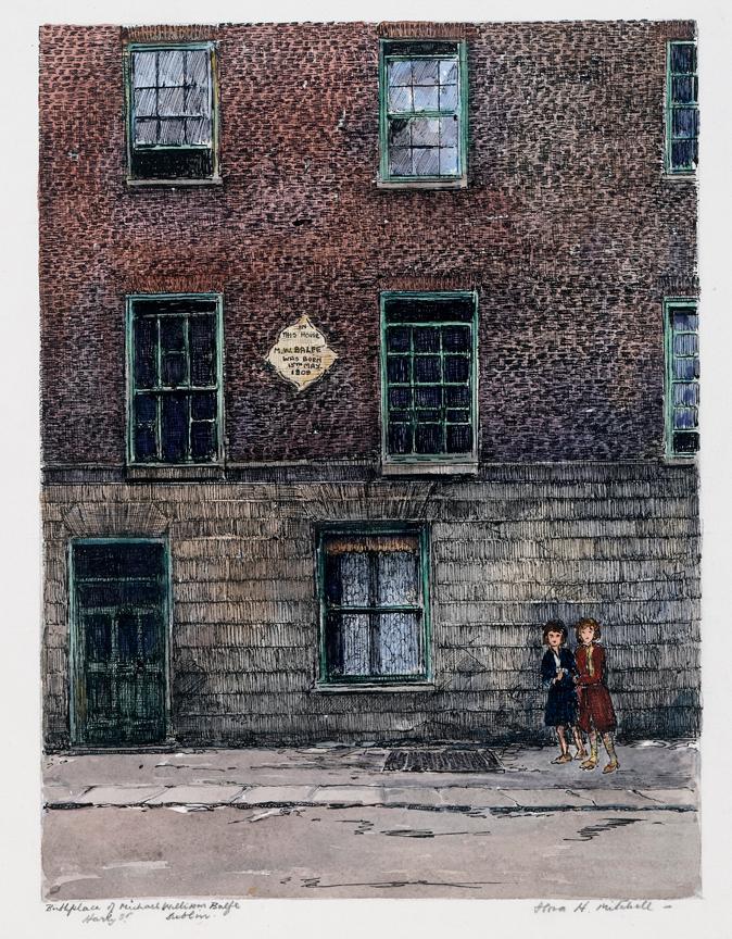 No. 10, Pitt Street, the Birthplace of Composer Michael William Balfe (1808-1870)