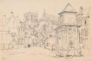 Place Sithieu and Saint-Omer Cathedral, N. France