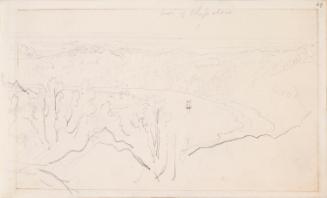 Chepstow, Wales, beyond the River Wye