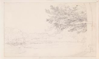 The West Front of Botleys House, from a Garden Building