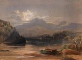 A Lake at Evening