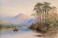 Causey Pike and Derwentwater, Cumbria
