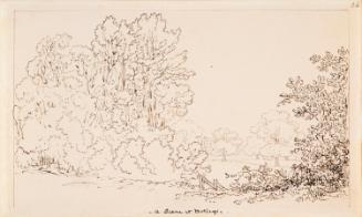 The East Front of Botleys House, Surrey