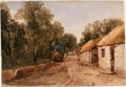 Cottages by a Bridge