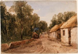 Cottages by a Bridge