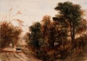Travellers on a Country Road