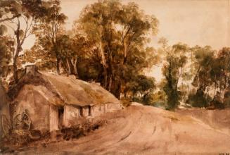 Cottages by a Road in County Donegal