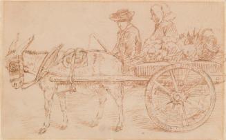 Brian and Nancy in a Cart