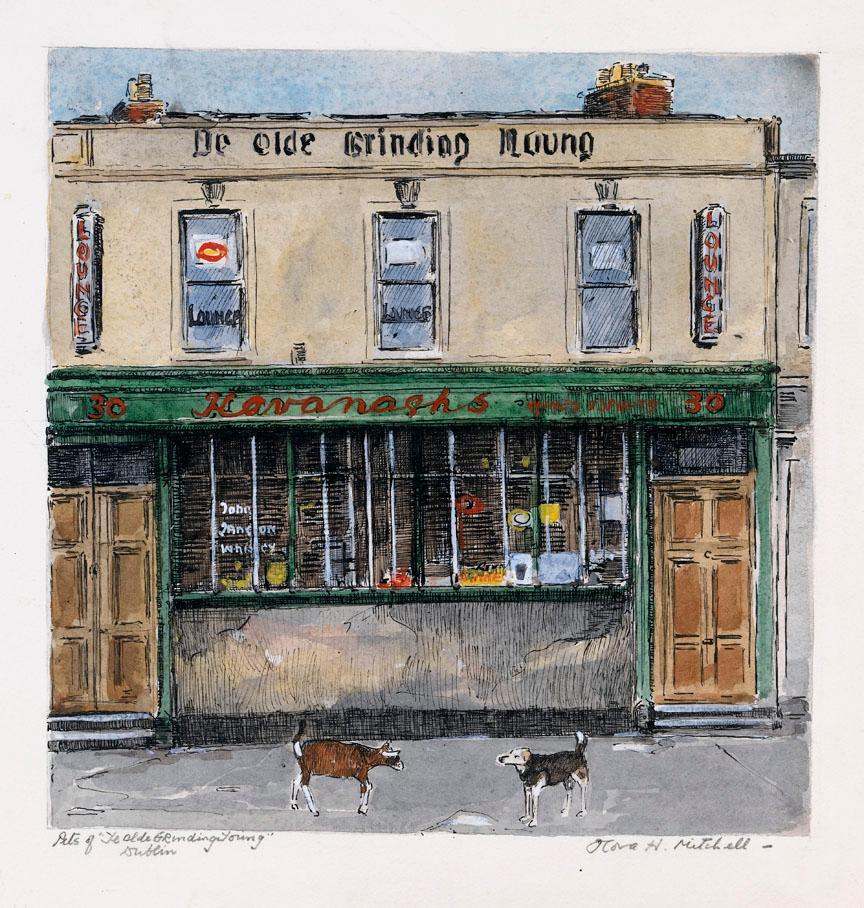 'Ye Olde Grinding Young' Public House, Harold's Cross and the LandLord's Dogs