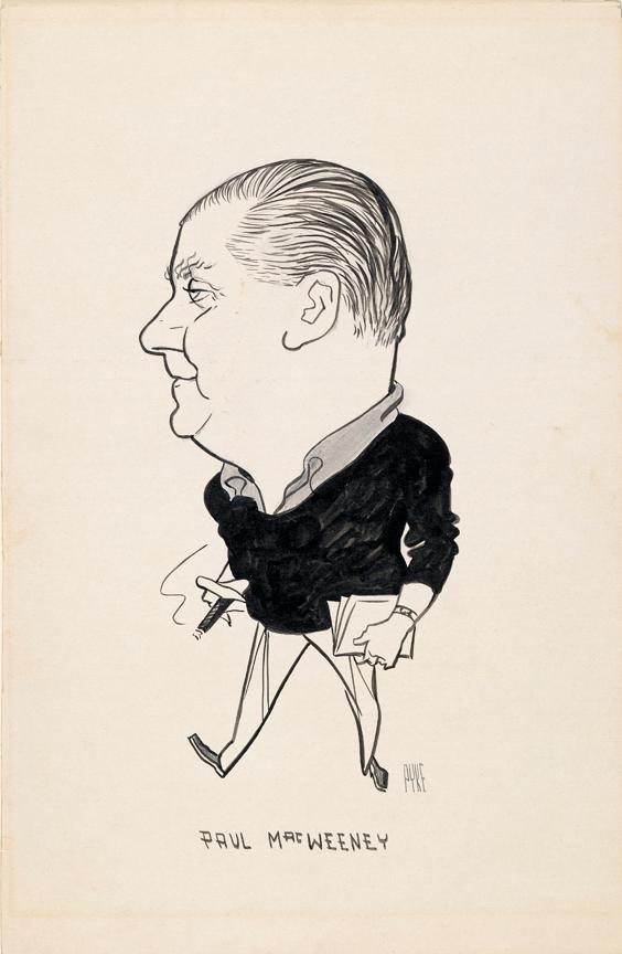 Paul MacWeeney (1909-1983), Sporting Editor of The Irish Times