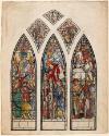 The Welcoming of a Slain Warrior by Soldier-Saints, Champions and Angels, Saint Bartholomew's Church, Parliament Buildings, Ottawa, Canada