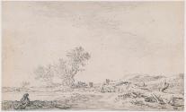 Landscape with a Cowherd and Cattle