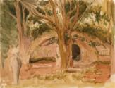 A Grotto among Trees
