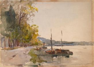 The Banks of the River Seine, near Paris