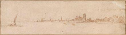 Dordrecht from across the Oude Maas