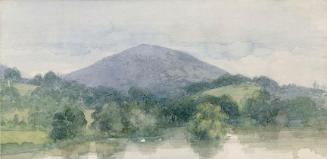 A Lough below a Mountain