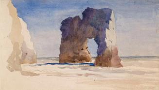 A Rock Arch in the Sea