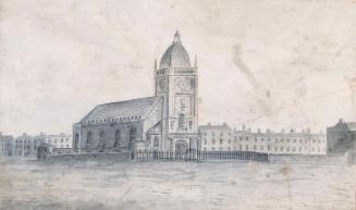 Saint Mary's, Mary Street; Houses near Dublin (on verso)