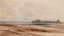 The Pigeon House Fort, Dublin Bay (right) from Clontarf