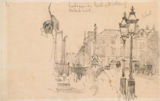 Merrion Row, Dublin and Tracton House from Saint Stephen's Green