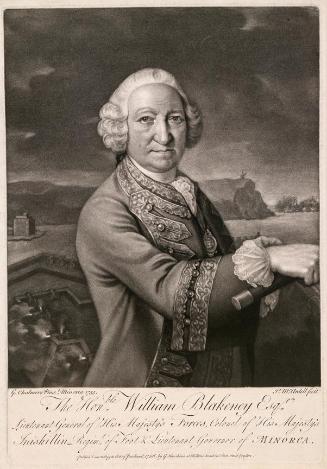 Lieut-General Baron William Blakeney (1672-1761), former Lt Governor of Minorca, later Baron Blakeney