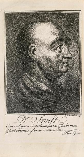 Jonathan Swift, (1667-1745), Dean of Saint Patrick's Cathedral, Dublin and Satirist