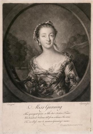 Catherine Gunning, (1735-1773), later Mrs Robert Travis, sister of Maria and Elizabeth and daughter of James Gunning