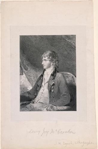 Portrait of Henry Joy McCracken (1767-1798), Nationalist