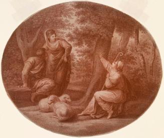 Tancred Armenia and a Sheperdess, from Tasso's 'Jerusalem Delivered'