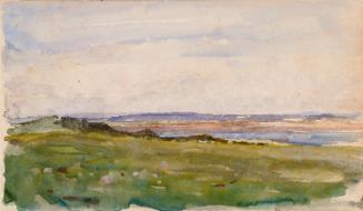 Pastures at Malahide, County Dublin; Cows (on verso)