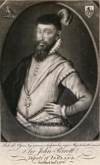 Sir John Perrot, (1527-1592) said to be a son of King Henry VIII, Soldier and Lord Deputy of Ireland